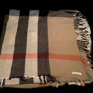 AUTHENTIC- Burberry Color Check Wool Scarf (pervious listing was NOT SOLD)